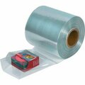 Box Packaging Global Industrial PVC Shrink Tubing, 100 Ga., 10inW x 1500'L, Clear, 1 Roll SHT10100